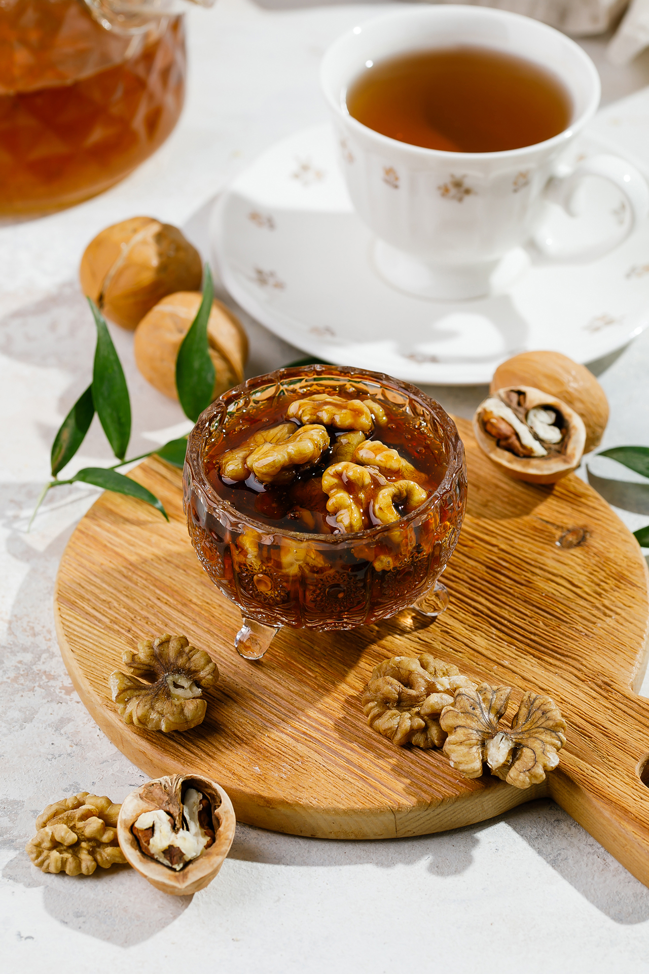 Мёд с грецким орехом, 220г