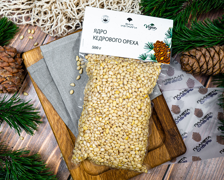 Кедровый орех, 500 г.