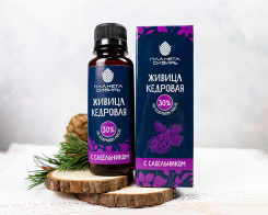 АлтайБиоПроект Живица кедровая на кедровом масле с сабельником, 100 мл