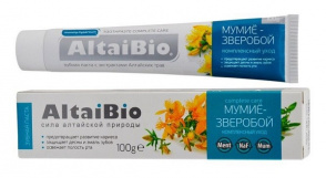 паста мумие-зверобой