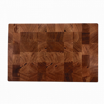 Доска разделочная торцевая из дуба 215*335*35 мм