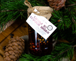 из кедровой шишки