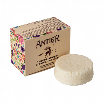 Твердый шампунь от выпадения волос, 60 мл