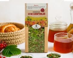 Алтайский сбор Земляничный Планета Сибирь, 100 гр фото в интернет-магазине Планета Сибирь
