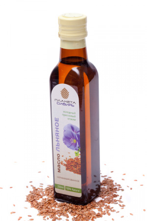 масло льняное