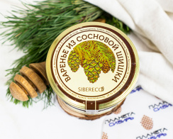 Варенье из сосновой шишки 220мл:250г_2