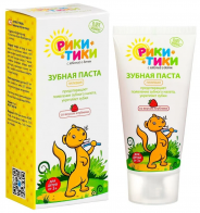 ПКФ Две линии Рики Тики Детская зубная паста, 50 мл 1