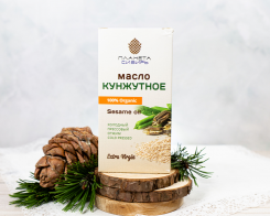 Кладовая здоровья Актронг Планета Сибирь Масло кунжутное, 100 мл_1 Кладовая здоровья Актронг Планета Сибирь Масло кунжутное, 100 мл_1