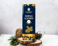 Живица кедровая на льняном масле 15 % б:добавок, 100 мл Арт.- КА-00025553