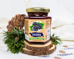 Ежевика протертая с сахаром, 220 гр