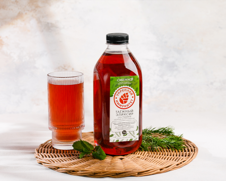 Таежный эликсир со стевией , 1 л_1