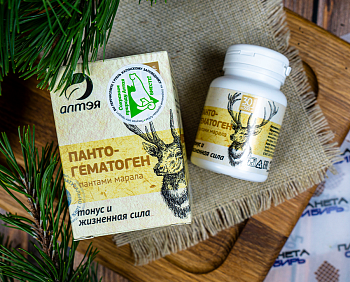Пантогематоген "Тонус и жизненная сила", 30 капсул