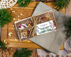 ИП ДАВЫДОВ Молочный шоколад с грецким орехом, красной смородиной и коноплей 100 г